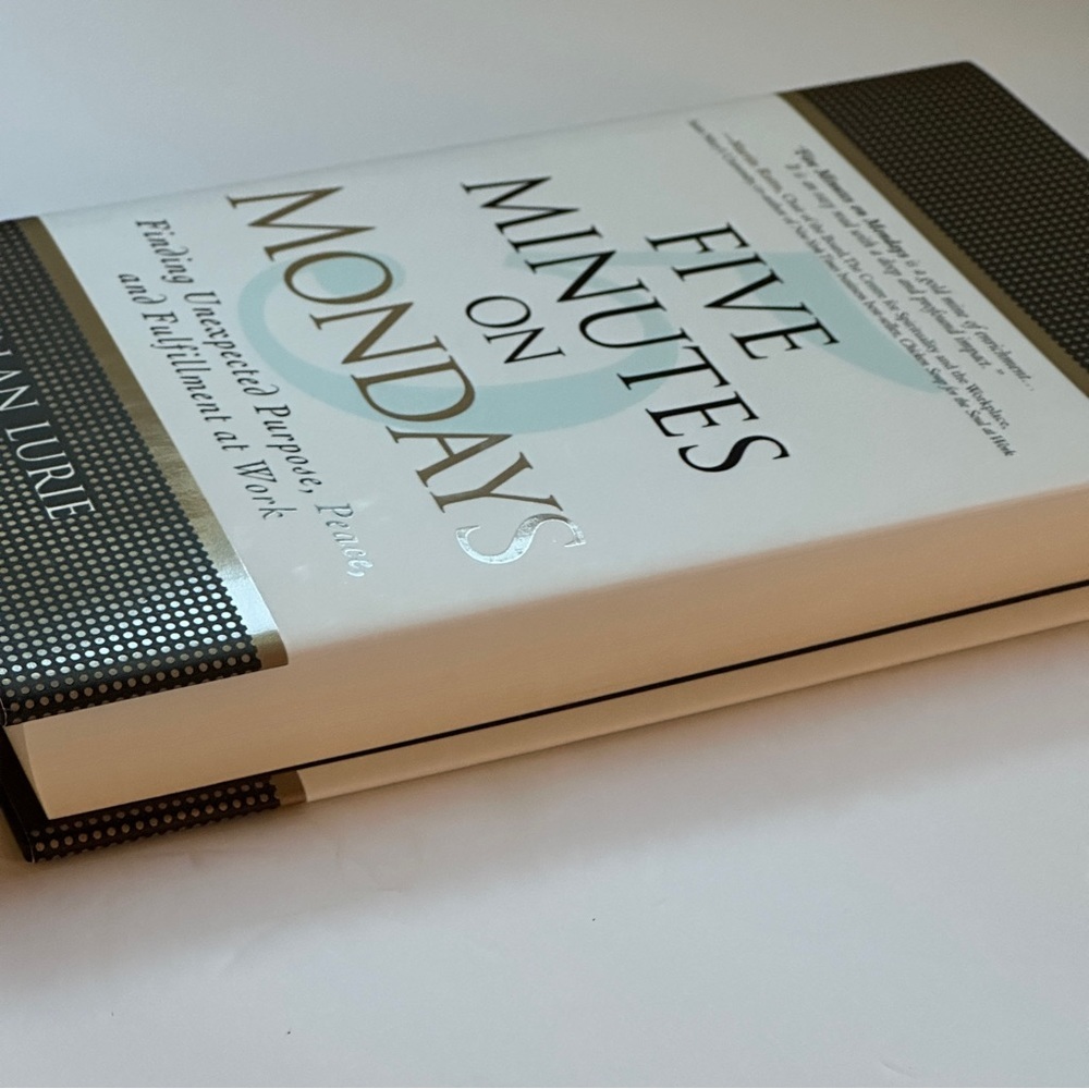 🟢 Five Minutes on Monday by Alan Lurie | Self-help, Workplace | Hardcover Book - Picture 6 of 11